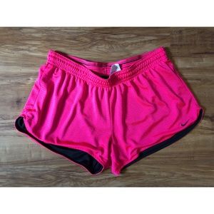 Nike Neon Pink Jersey Shorts